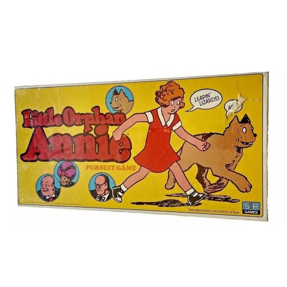 Little Orphan Annie Pursuit Board Game By Selchow & Righter 1978 Ages 6-12 Compl - Picture 1 of 13